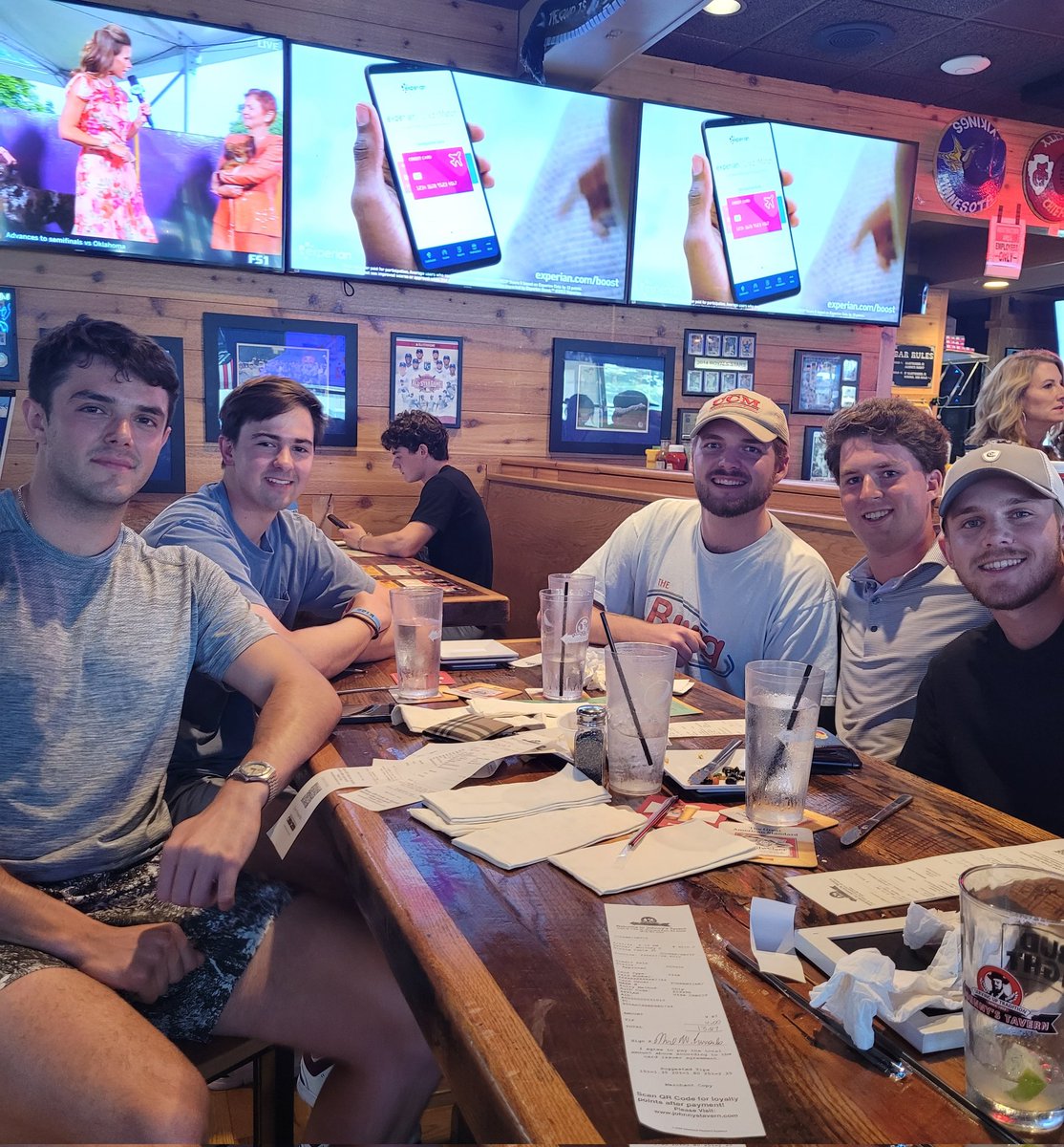 Great get together with all but one team member from the 2017 6A Kansas State Champion Boys Golf Team from Blue Valley North High School. So proud of what they are all accomplishing in college and in their careers. #mustangproud