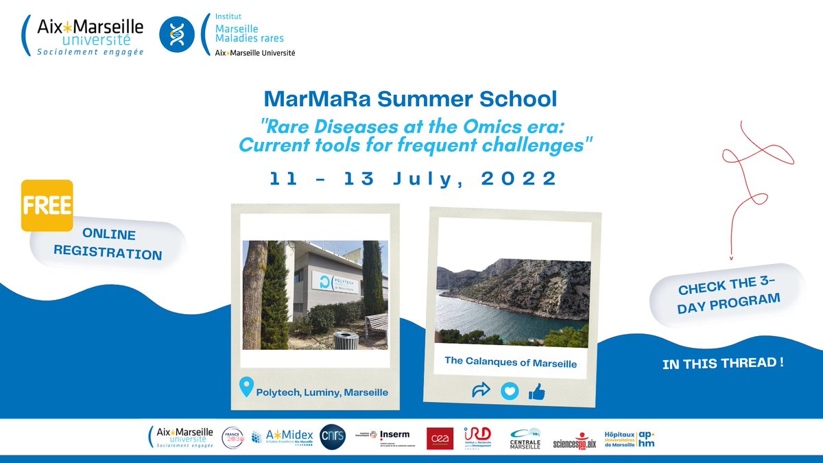 marmara_amu's tweet photo. SUMMER SCHOOL๐| Make your next month more valuable! Level up by learning more about #Rare_Diseases & #sequencing methods associated with #multi_omics approaches, thanks to our nationally & internationally renowned speakers! Register here for free๐https://t.co/gOSkB3I6P2 https://t.co/Ih2XitnIZ5