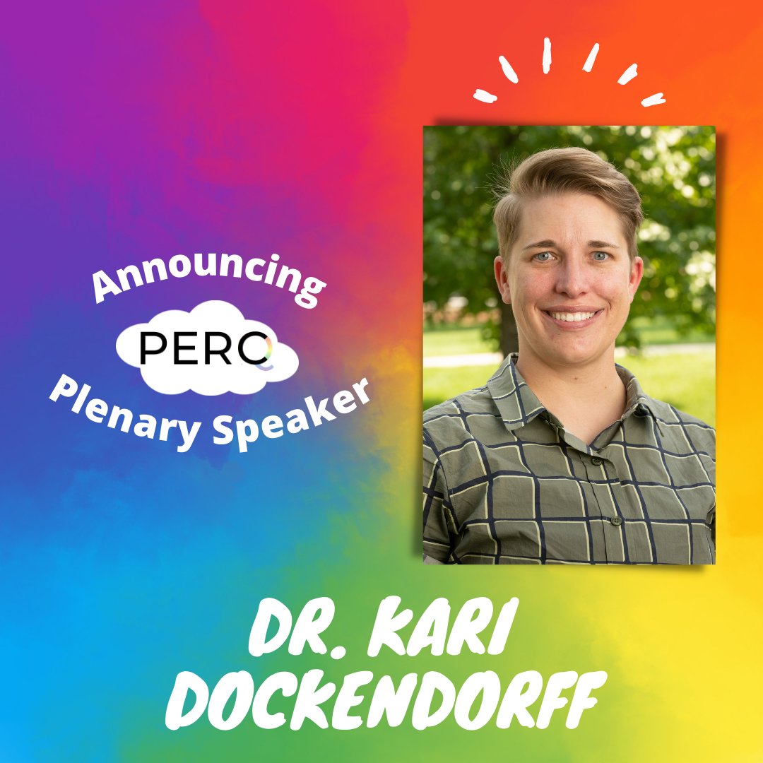 The PERQ organizing team is happy to announce another of our plenary speakers, Dr. Kari Dockendorff! @drkaridock 

Their bio is in the comments! 🌞