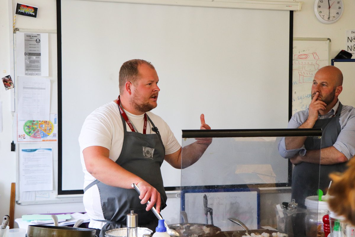 Yesterday the team went to <a href="/PenairSchool/">Penair School</a> to teach students all about hospitality and learning new skills. 

George, new training advisor at Truro and Penwith College did a masterclass in everything seafood. 

We would like to thank everyone who attended.