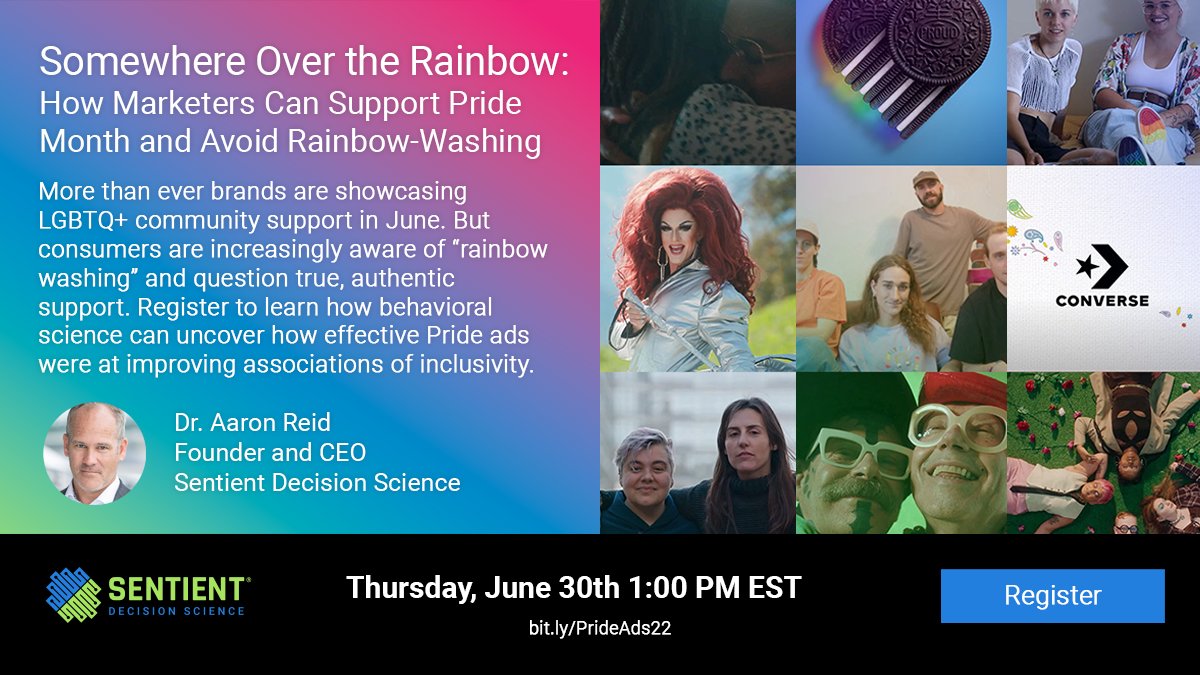 SentientInsight's tweet image. Learn which #Pride Month campaigns were successful in increasing #implicit brand appeal while improving how we feel about the LGBTQ+ community. #EmotionAI #CMO bit.ly/3nrhnet