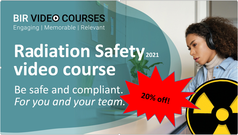 BIR (@bir_news) on Twitter photo **20% off SUMMER SALE** Invest in a group licence for the BIR Radiation Safety 2021 video course and get your radiography staff up to date with current IR(ME)R legislation. bit.ly/3bAmHH2 Email video.sales@bir.org.uk quoting code VID22SUM
<a href="/BJR_Radiology/">BIR Journals</a> <a href="/BIR_CI_SIG/">BIR Clinical Imaging Special Interest Group</a> **20% off SUMMER SALE** Invest in a group licence for the BIR Radiation Safety 2021 video course and get your radiography staff up to date with current IR(ME)R legislation. bit.ly/3bAmHH2 Email video.sales@bir.org.uk quoting code VID22SUM
<a href="/BJR_Radiology/">BIR Journals</a> <a href="/BIR_CI_SIG/">BIR Clinical Imaging Special Interest Group</a>
