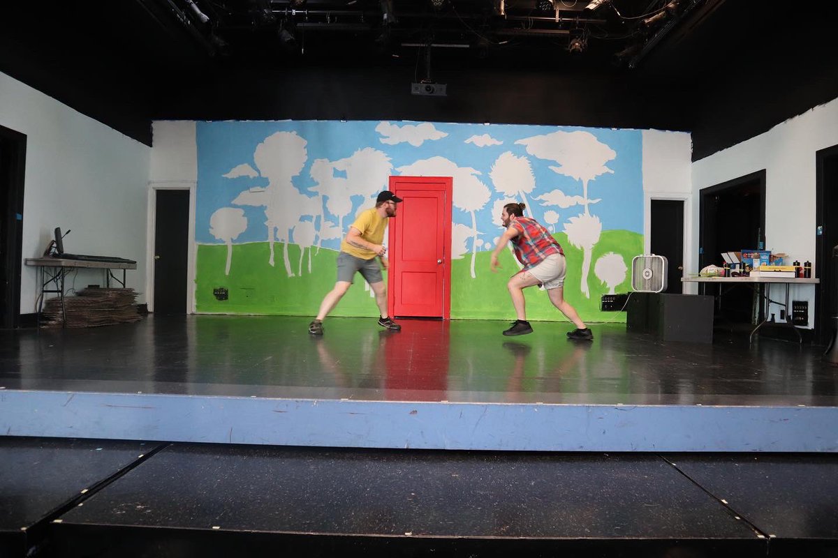 Theatrefest1's tweet photo. The students aren’t the only ones having fun this summer! 

Seussical opens next week! Get your tickets now at https://t.co/54mJzs1dIQ! https://t.co/fpNhdO7swu