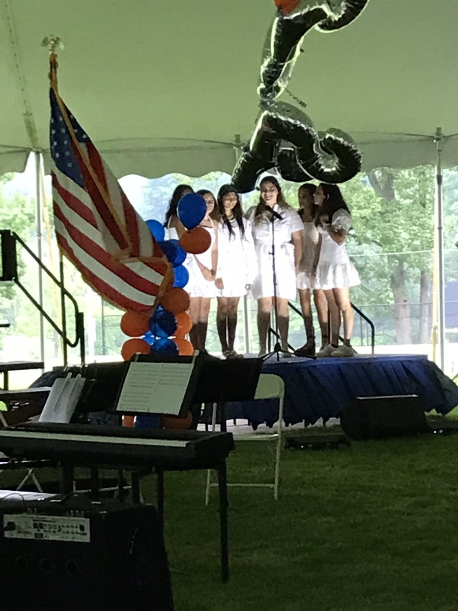 Bell School 8th grade Moving Up ceremony 🎓