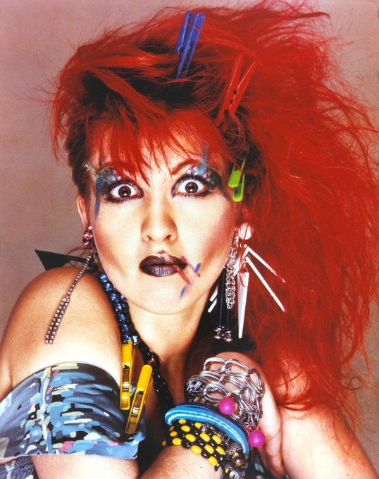 Happy 69th Birthday Cyndi Lauper , You know cause she likes to fun !  