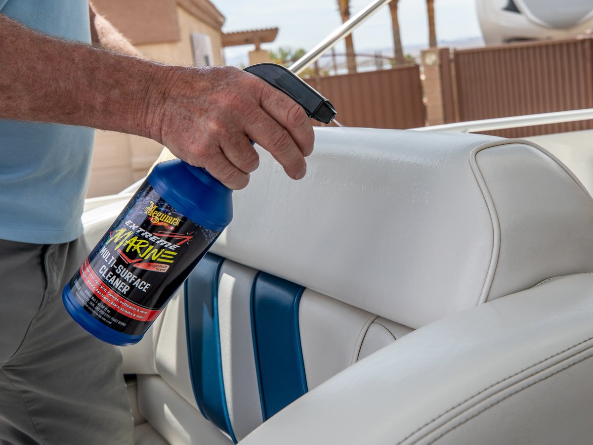 Meguiars's tweet photo. If you own a boat or RV you need a quality, versatile multi-surface cleaner!
Extreme Marine has you covered…it’s got your boat or RV covered too! 😉
#meguiars #meguiarsmarine #multisurfacecleaner #allpurposecleaner https://t.co/V9xNNpy117
