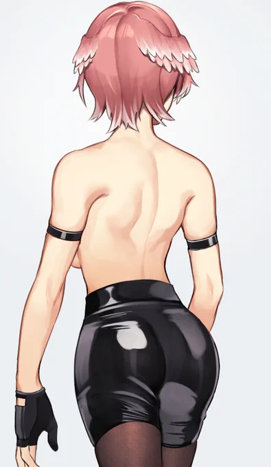 ルイ姉ほど良い背中してそうだな～っていう絵
#Luillust 