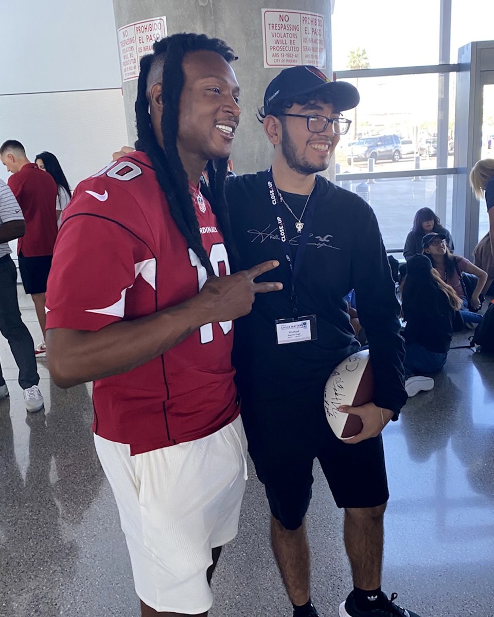 AZCardinals's tweet photo. Today's the day ✈️

We are supporting a once-in-a-lifetime opportunity and flying a group of high school students to and from Washington D.C! https://t.co/xlliqLEJAb
