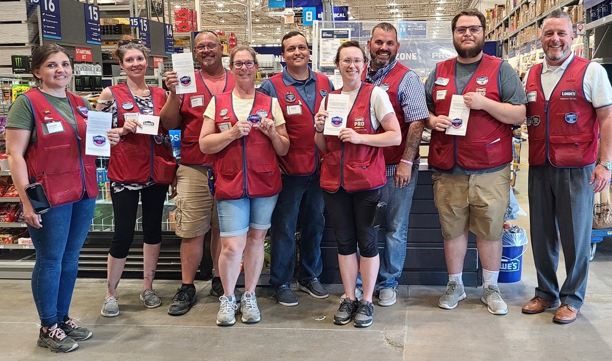 Just want to thank my pro team for doing an outstanding job so far this year driving the pro business. #1 in the region so far % over plan. Wouldn’t happen with out everyone working as a team. Thank you Shane for recognizing the team yesterday with service awards.