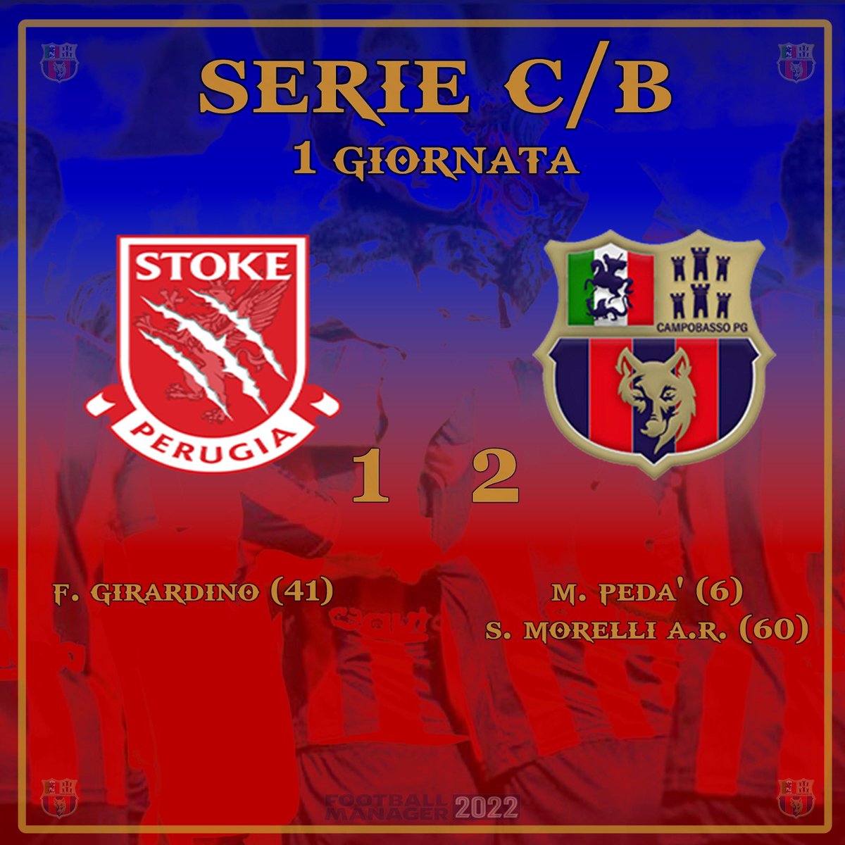 Dopo l’uscita dalla Coppa Italia, è tempo di tuffarsi nel campionato. È nella prima giornata arriva la prestigiosa vittoria sul difficile campo del Perugia