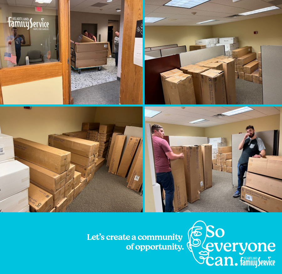 Thank you Spreetail for donating beds and mattresses to Heartland Family Service, for use by our many housing programs! 

These beds will provide comfort and ease the stress that our clients feel when they move into a new home with no furniture. 

Thanks again, <a href="/wearespreetail/">We Are Spreetail</a>!