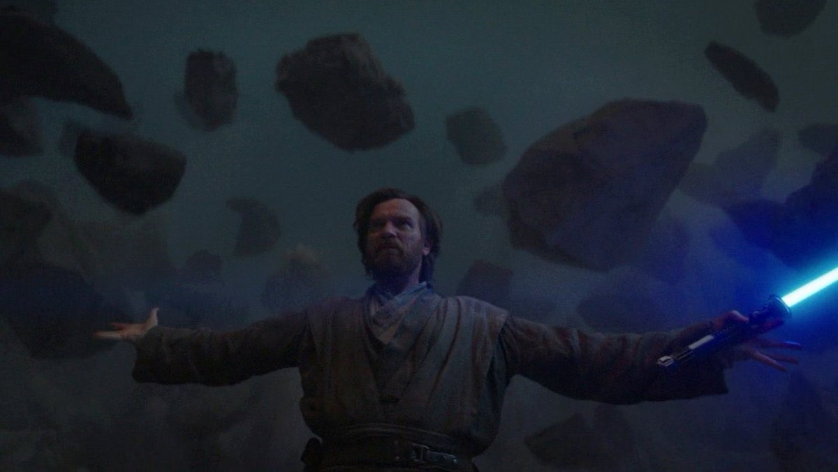 ewansobi's tweet photo. #ObiWan spoilers 

this part made me scream so loud. Obi-Wan is truly one of the most powerful Jedi, he could’ve killed Vader again if he really wanted to https://t.co/PnucJsY38X