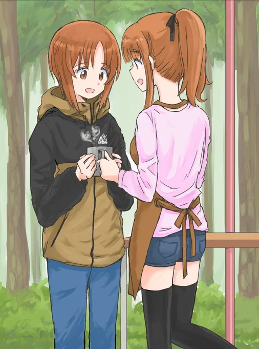 過去絵。もれなくみぽりんも…
誕生日おめでとう
 #武部沙織生誕祭2022 