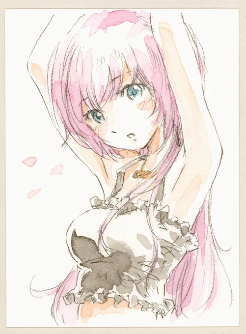 何となく過去絵のルカさん。多分脇が描きたかったんだと思いますw 