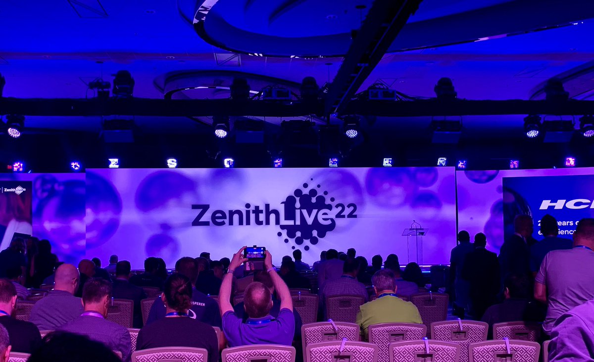 #zenithlive2022 is about to start with <a href="/JayZscaler/">Jay Chaudhry</a> keynote! #zescalerfamily