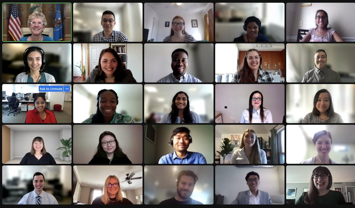 Proud to swear in the first cohort of <a href="/USDigitalCorps/">U.S. Digital Corps</a> fellows. Across <a href="/USGSA/">GSA</a> we’re working harder than ever to recruit &amp; retain diverse talent to serve all of America. Join us!