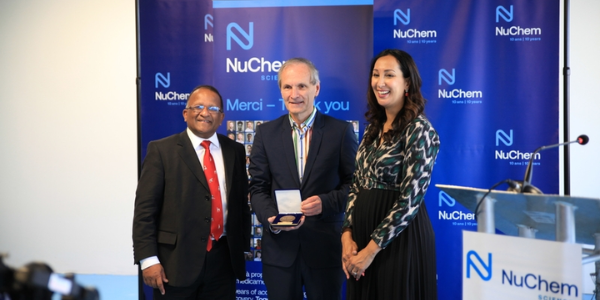 The Coolest Hotspot (@coolesthotspot) on Twitter photo Congrats to <a href="/NuchemSciences/">NuChem Sciences</a>, Canada's largest contract #research organization (CRO) in drug discovery-chemistry, that inaugurated its new laboratories located in #Montreal for its 10th anniversary!🎂
👉quotidieneconomique.com/actualite/quot…
#Innovation #lifesciences #Quebec Congrats to <a href="/NuchemSciences/">NuChem Sciences</a>, Canada's largest contract #research organization (CRO) in drug discovery-chemistry, that inaugurated its new laboratories located in #Montreal for its 10th anniversary!🎂
👉quotidieneconomique.com/actualite/quot…
#Innovation #lifesciences #Quebec