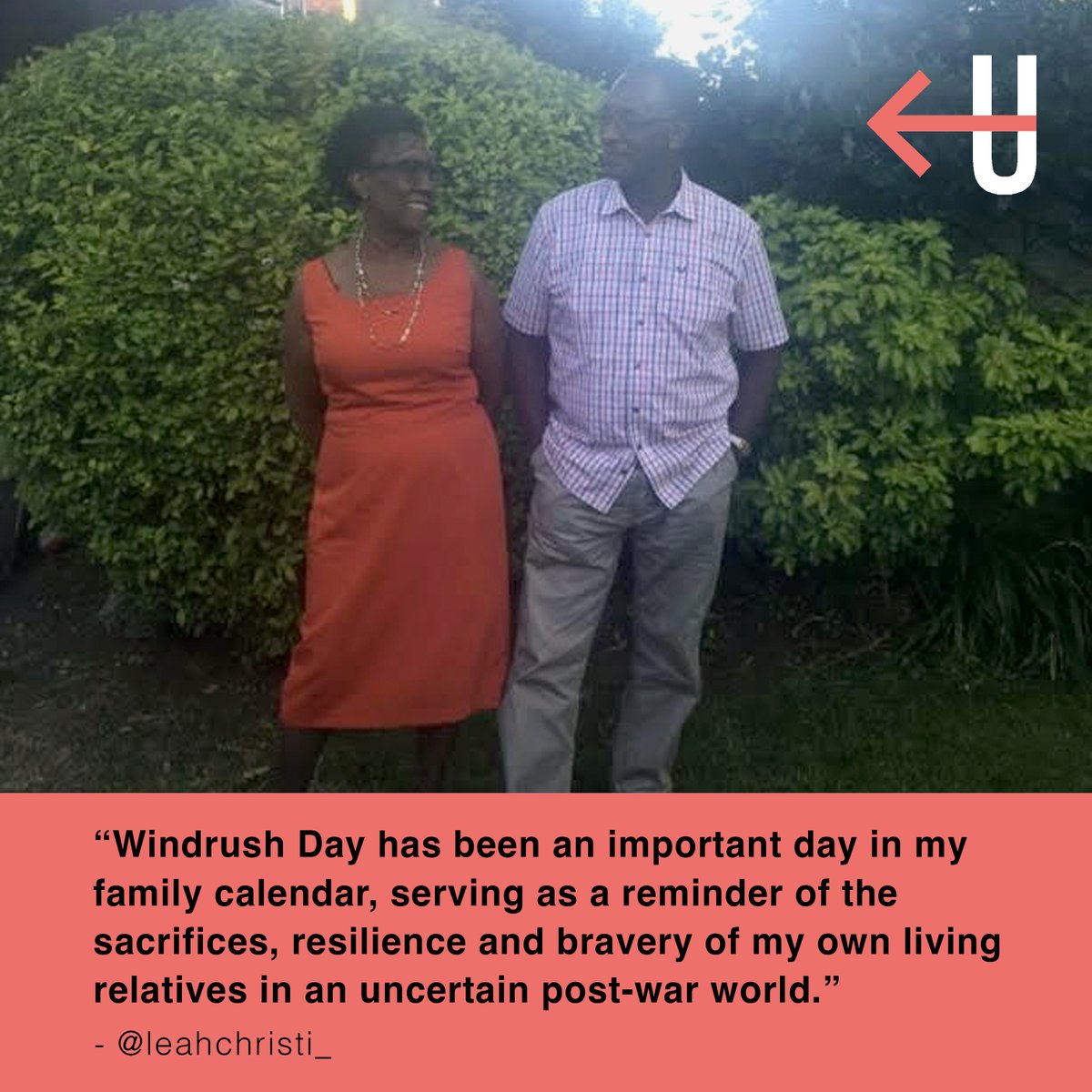 UNLRN_Training's tweet photo. Please read the caption to see our very own @leahchristi_ share part of the experience of her material grandparents. #WindrushDay2022 https://t.co/XU4was3vQL