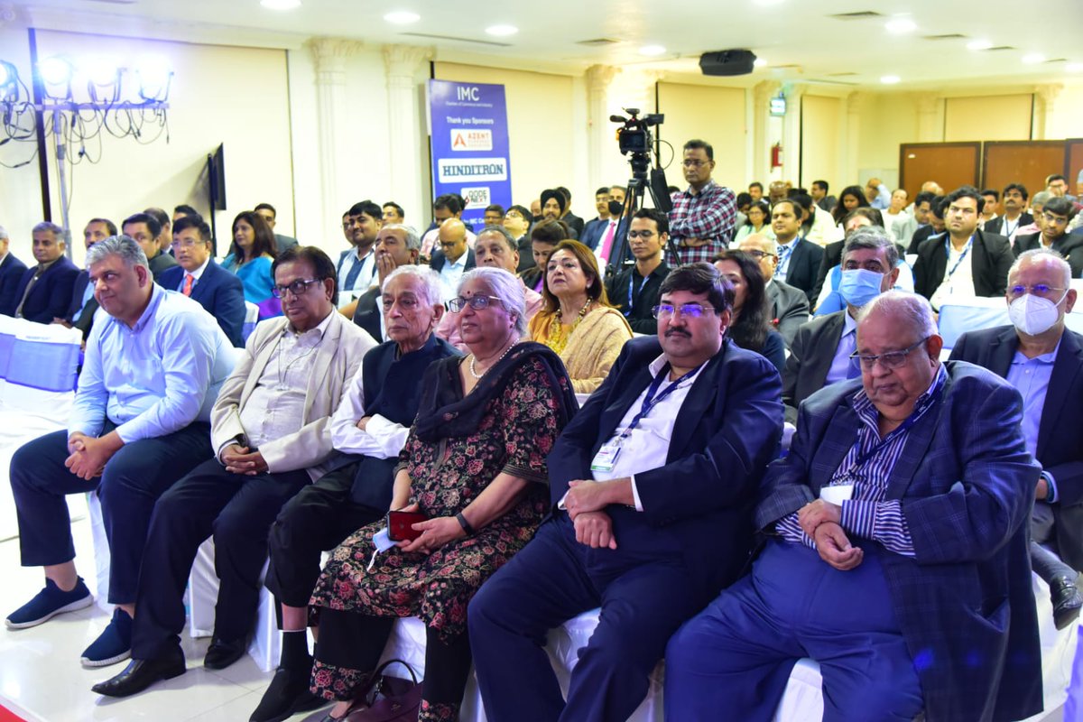 IMCDigiTechAwrd's tweet photo. Mr Anant Singhania, President-Elect, IMC proposing the Vote of Thanks at the #IMCDigitalTechnologyAwards2021 today at IMC

@azenteducation @QodeNext https://t.co/rxiTMQWRrL