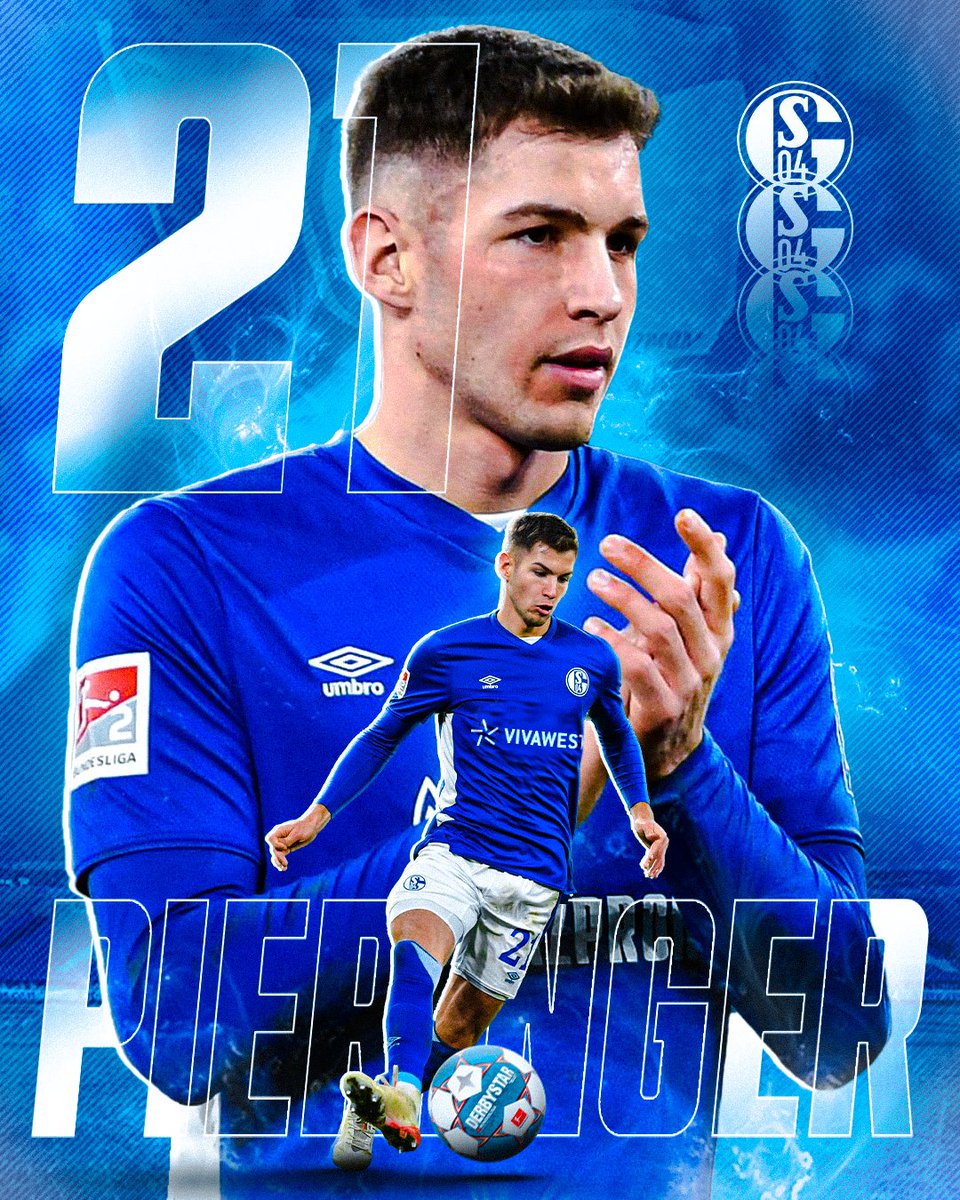 🇩🇪 Marvin Pieringer 
#S04 #Schalke #GraphicDesign #Bundesliga