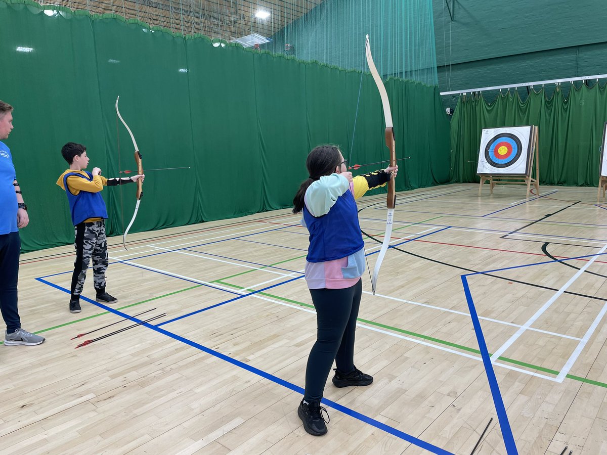 MrsM_StP's tweet photo. Very proud of P7, they were very respectful and safe during archery 🎯@MissF_StP @InverclydeNSTC @MissMcK_StP https://t.co/1KRkMdtyZt