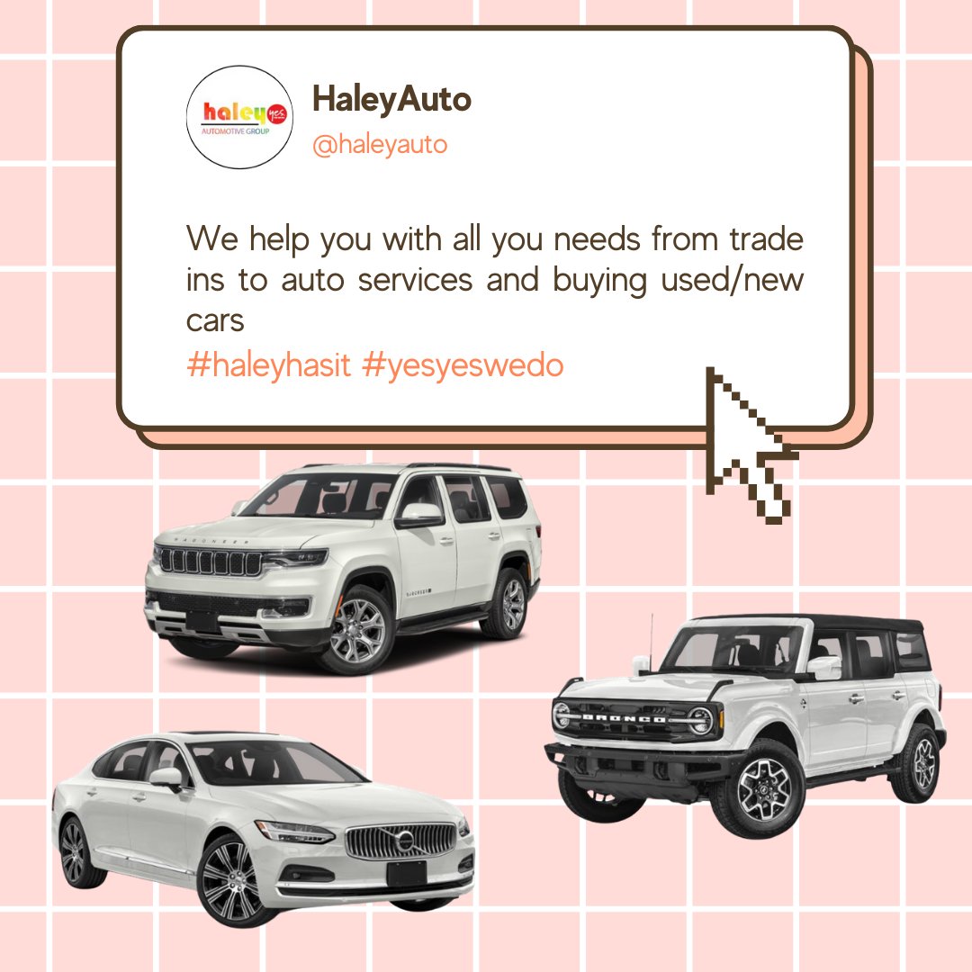 Haley Auto Group on Twitter "We are back!!🎊 and better, with the best