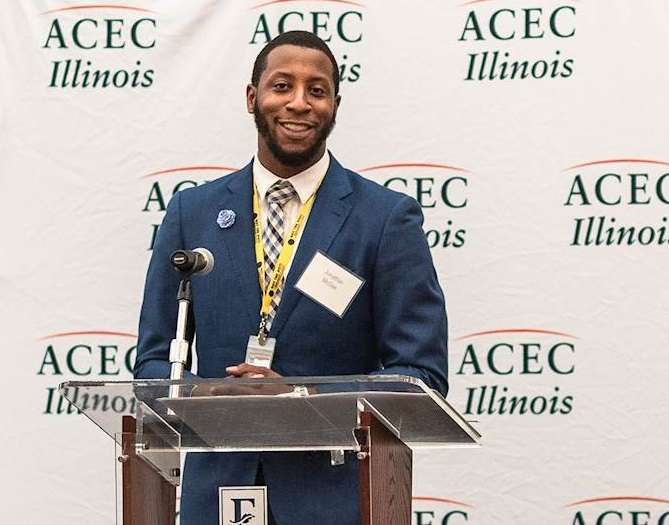 IDOT_Illinois's tweet photo. We’re happy to introduce Jonathan J. McGee, the new director of the Office of Business and Workforce Diversity. Check out our blog about his work in ensuring access and equity in IDOT’s contracting and job opportunities and his passion for public service: https://t.co/V3Nu4yRfhC https://t.co/2KVpLu9Ukq