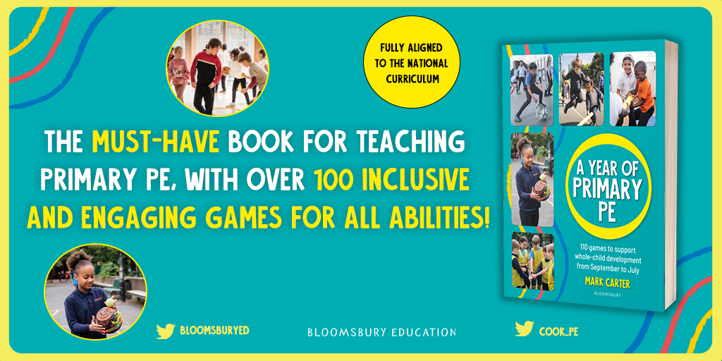 Discover over 100 indoor &amp; outdoor games for the school year with A Year of Primary PE by <a href="/cook_pe/">A Year of Primary PE</a> ⚽ 

Inside you'll find ways to deliver outstanding PE lessons with easy-to-follow activities suitable for KS1 &amp; KS2 pupils. #EduTwitter #PE

Find out more: bit.ly/3MLrbtD