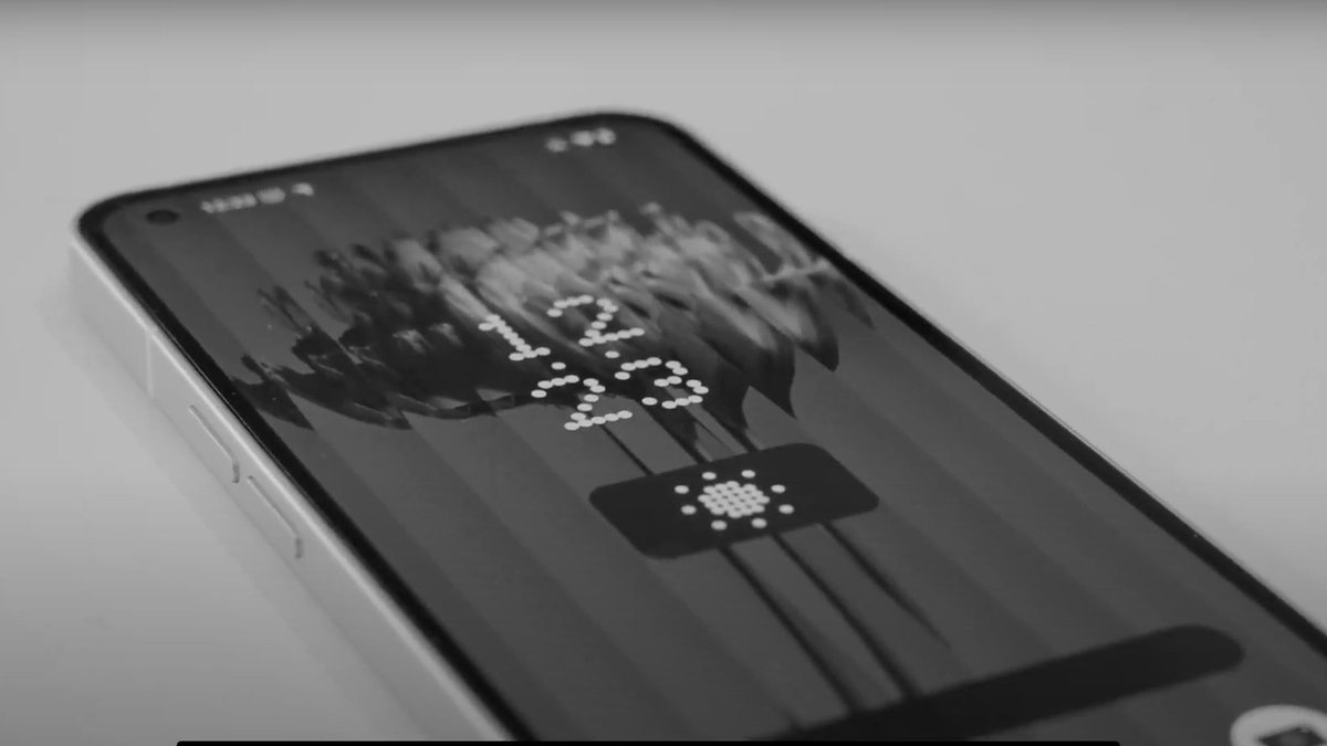 techdroider's tweet image. Nothing Phone 1 - Nothing OS