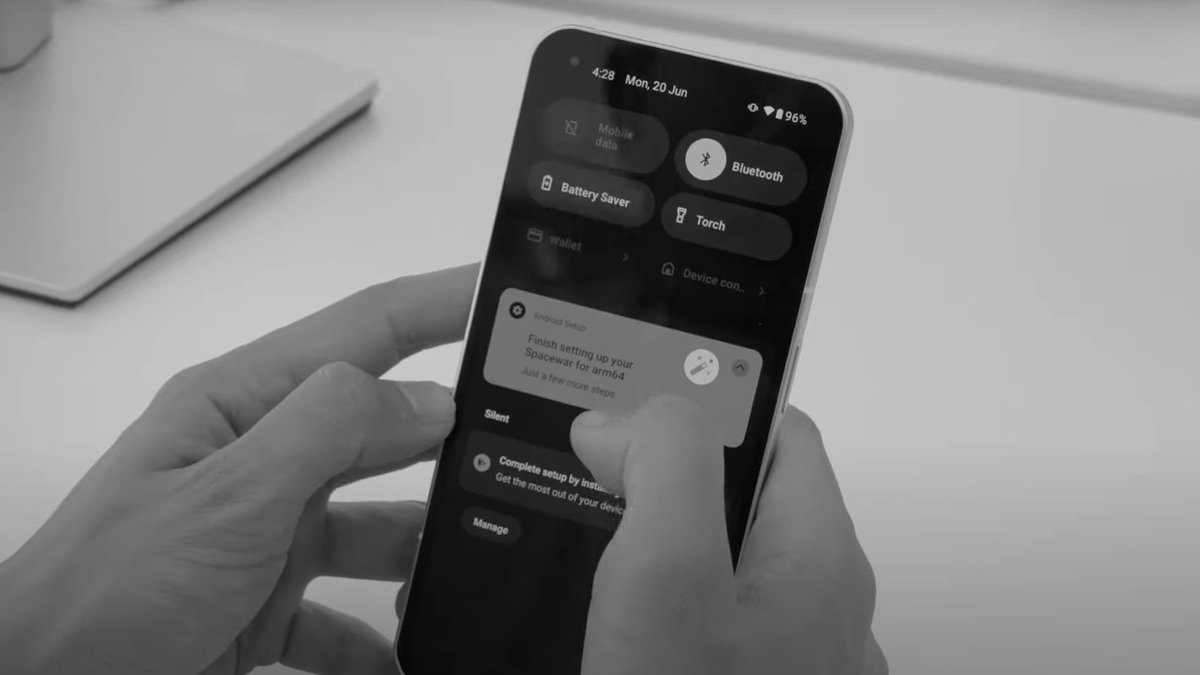 techdroider's tweet image. Nothing Phone 1 - Nothing OS