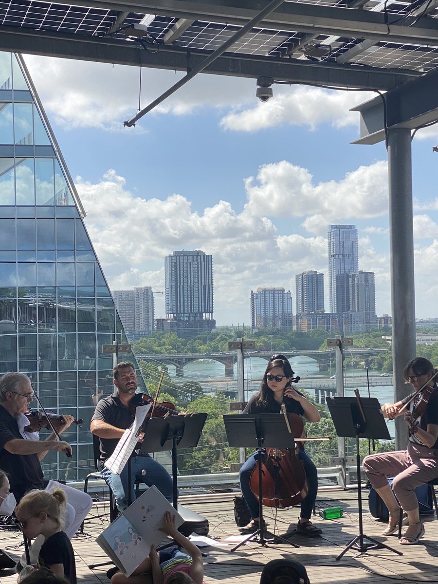 LexiWorldTravel's tweet photo. The first Tuneful Tales! 🎶 @AustinSymphony @wslaustin_org #Austin #Austinwithkids #ASO #WSL https://t.co/61v0gOwjgU