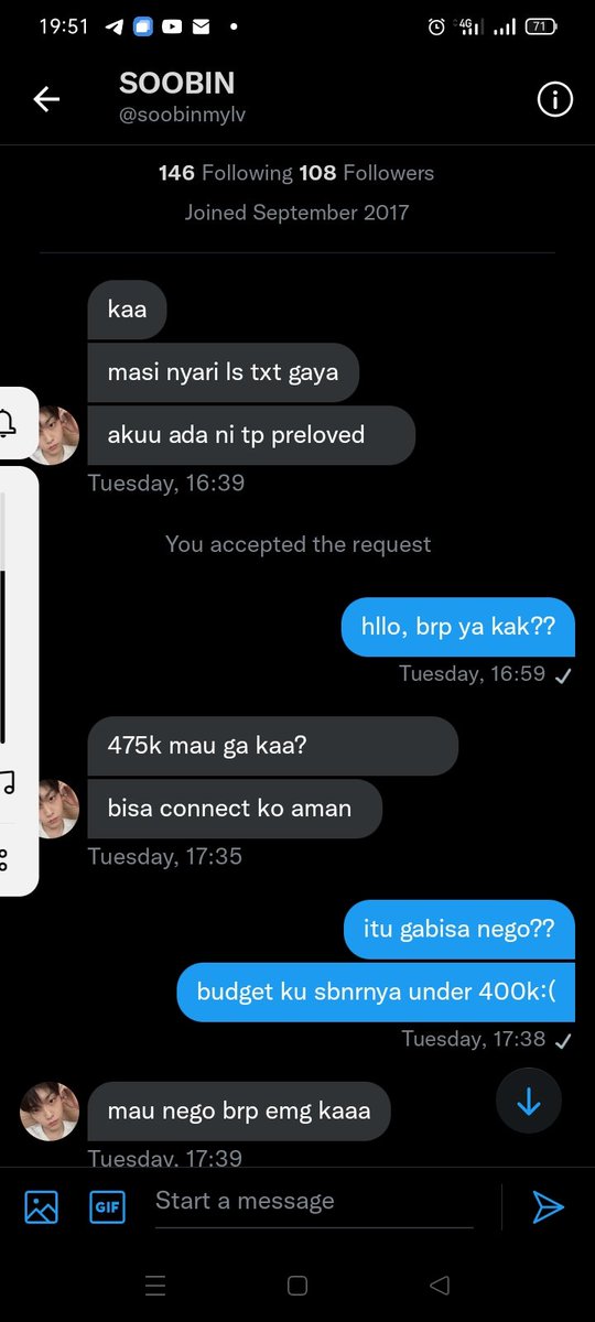 belsjin48's tweet image. ❌️SCAMMER ALERT⚠️

089677559959 no shopee
@sobimylv balikin duit gue sama 2 org lain nya anjing