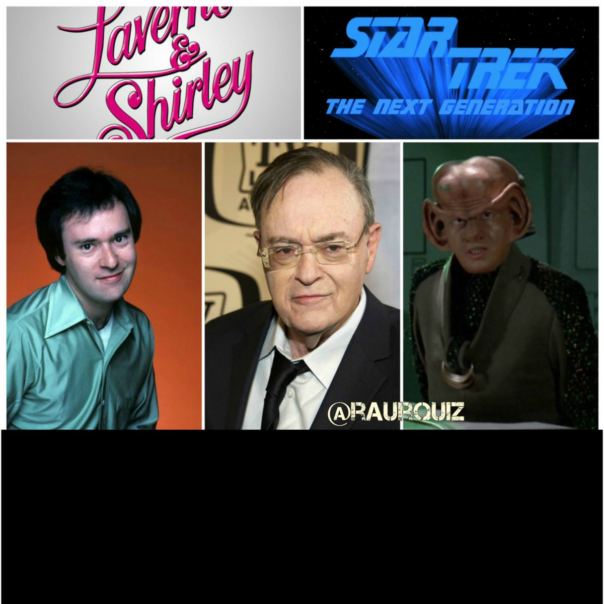 raurquiz's tweet image. #remembering #DavidLLander #actor #ferengi #Kreechta #tactician #startrek #thenextgeneration #PeakPerformance #Squiggy #LaverneAndShirley #TwinPeaks #oswald #funland #usedcars #whoframedrogerrabbit #scarymovie #GoldieandBear #startrek55 @TrekMovie @TrekCore @StarTrek
