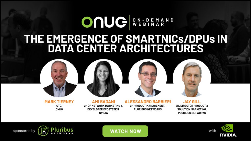New advancements in #DataCenter networking are now allowing #NetworkFabrics to be extended across highly distributed #Cloud environments. Take part in this webinar and hear experts discuss the emergence of SmartNICs/DPUs in data center architectures: bit.ly/3znx8du