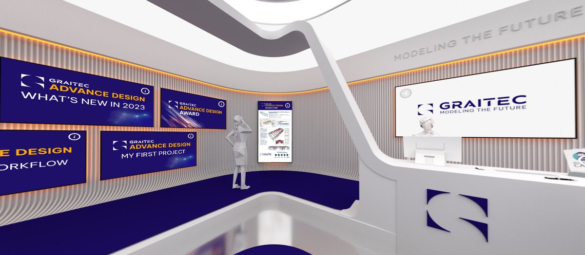 GraitecDE's tweet photo. Wenn Sie als Tragwerksplaner in einer #BIM-Umgebung arbeiten und mehr über #FEM-Strukturanalyselösungen erfahren möchten, dann besuchen Sie unseren virtuellen Stand von Advance Design.
Mehr erfahren ⏩https://t.co/AG6V9WE4p4 https://t.co/pL5F7q1bfV