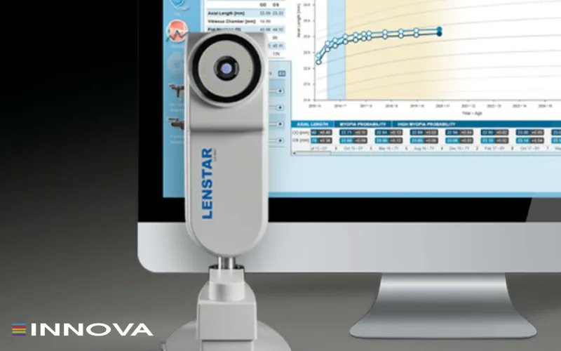 INNOVAmed's tweet photo. Ready to combine precise biometry, exceptional education, and planning tools for your myopia patients? The Haag-Streit Lenstar 900 is your companion for Myopia Management! Learn more: https://t.co/485nADeVDB https://t.co/OORjLuW0c2