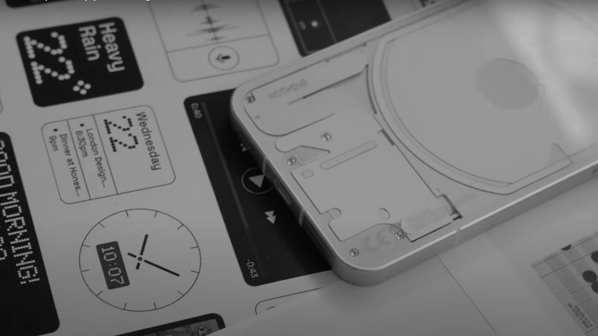 techdroider's tweet image. Nothing Phone 1 - Nothing OS