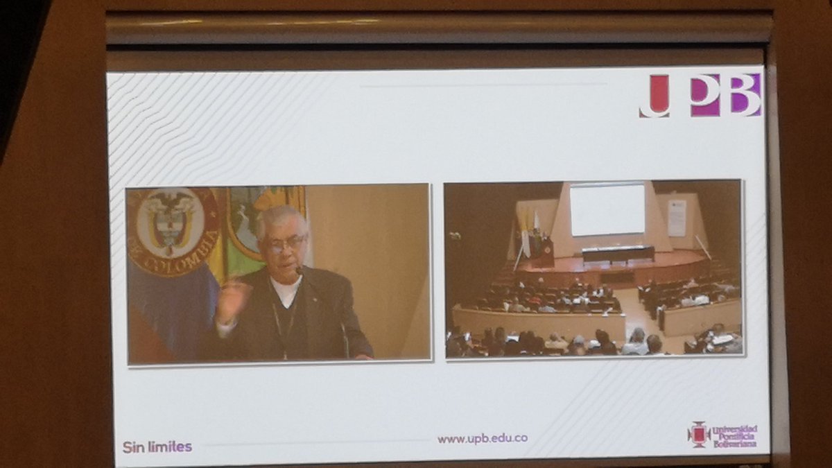 Hoy aplaudimos a nuestro querido rector Padre Julio Jairo Ceballos de pie por los logros obtenidos en estos nueve años de su Rectoría. Gracias padre Julio. <a href="/beatrizemar/">Beatriz Elena Marín</a> de <a href="/upbcolombia/">UPB</a>