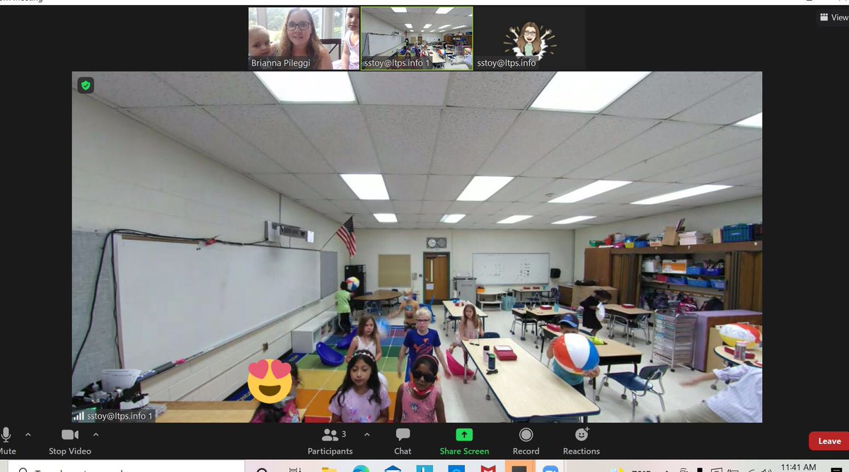 Having to take an unexpected leave mid-year due to no childcare for my son was not easy, but I’m so glad I got to zoom in with my class on the last day! Look at them! Shining ⭐️s ready for 2nd grade! So proud of them! I 💚ed this class so much! Enjoy your summer! #lesltps #ltps