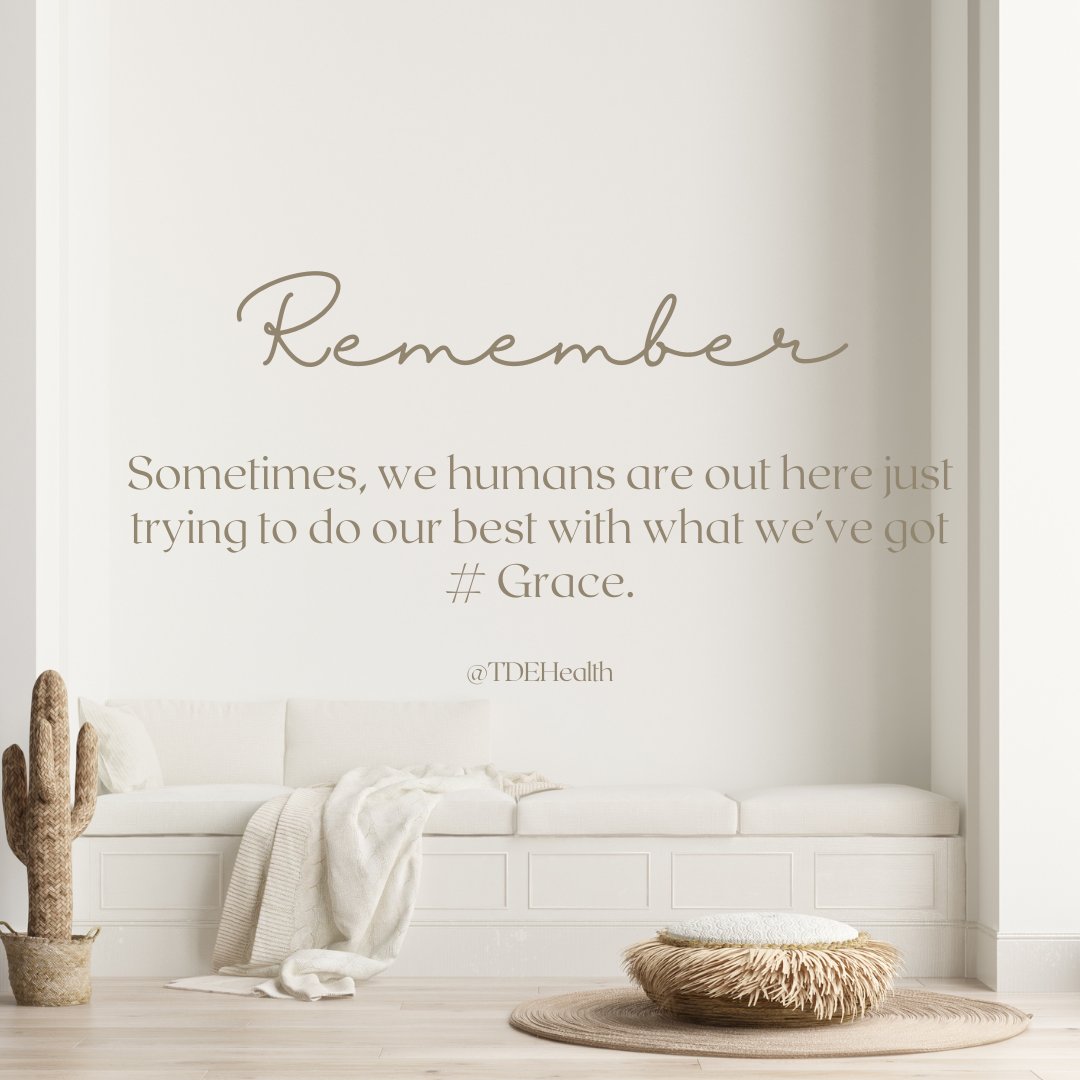 Sometimes we read too much into other's actions. Most are too busy trying to make it to the next thing to pay us any mind! I've been working on adding a lens of #grace to my thoughts. Not always successful, but I'm SO much more aware of the opportunities to practice. 💛