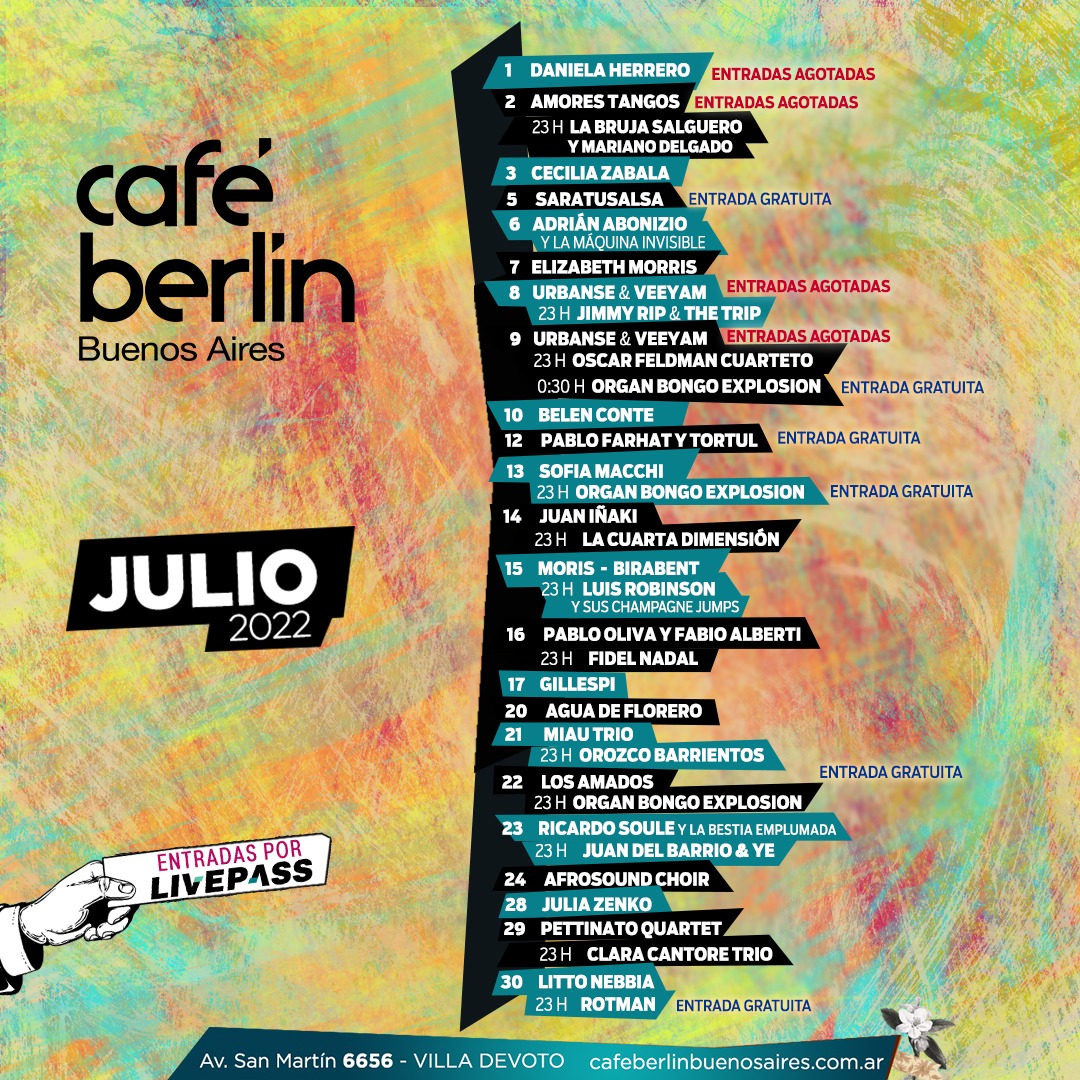 Julio el Café Berlín.