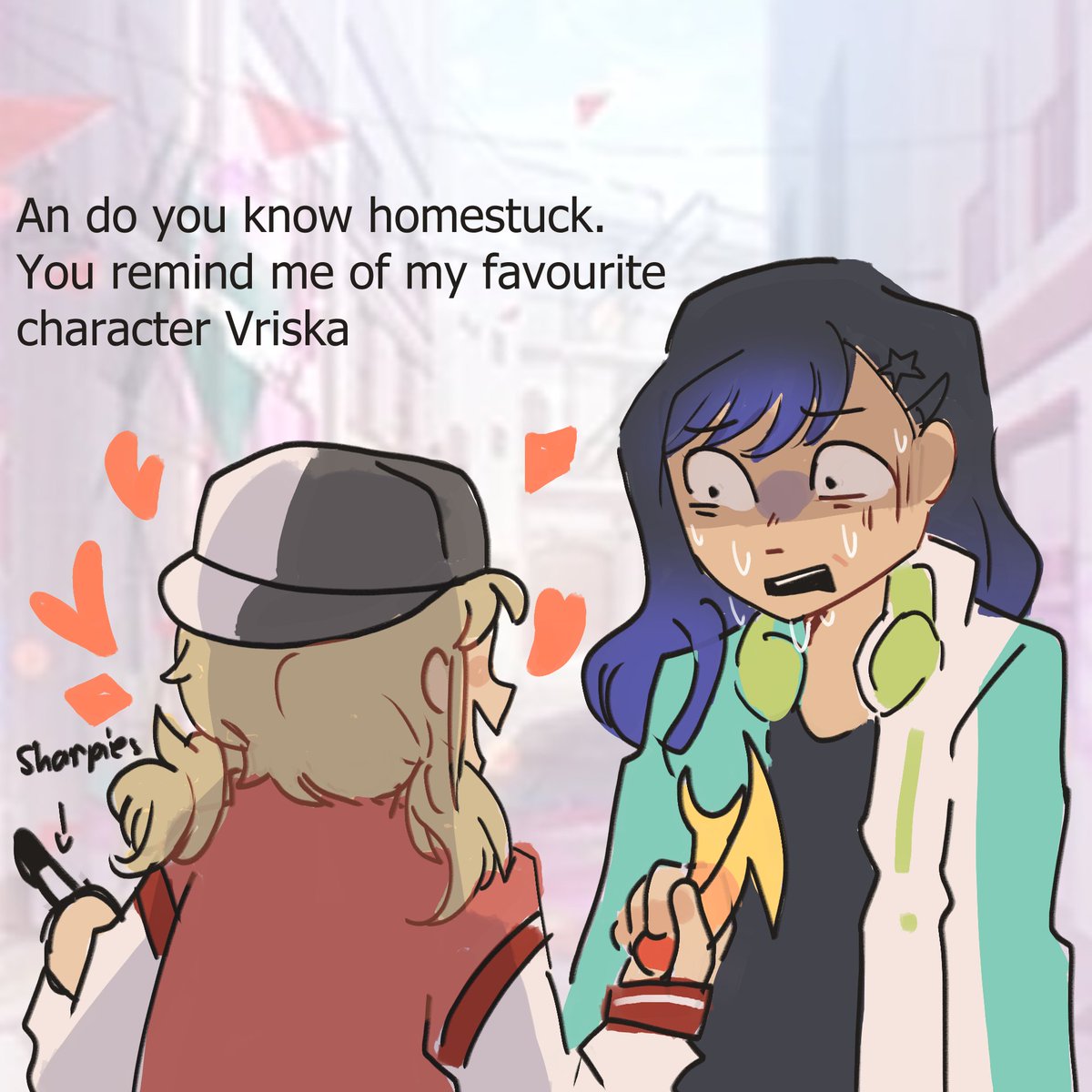 ssvnrays's tweet photo. more #prsk_FA doodles but this time its vbs https://t.co/1YHit7iVJW