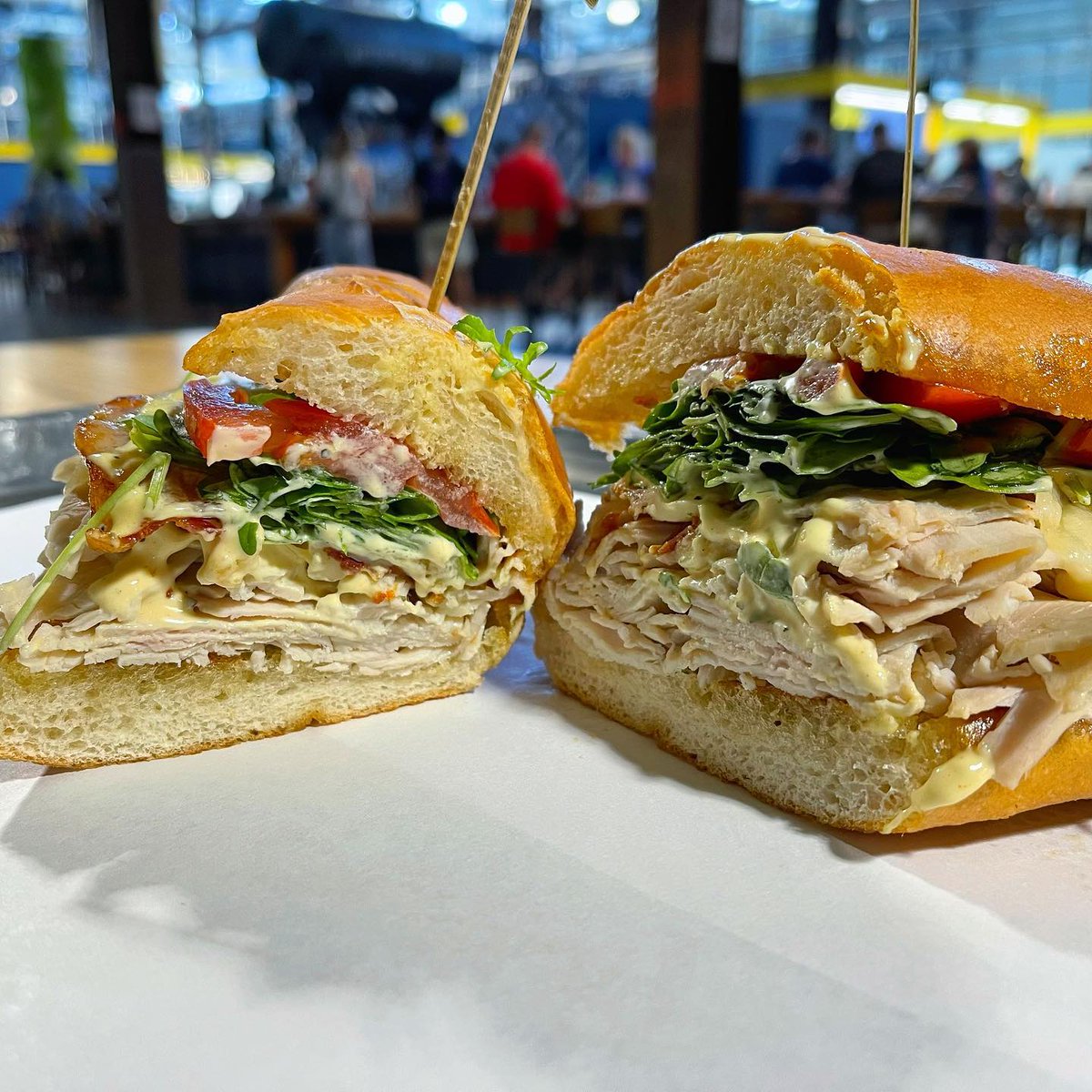 GiftAMeal's tweet photo. Now THAT'S a sandwich. Swing by Sub Division anytime today from 11am to 8pm to get yours!

#subdivisionstl #sandwichshop #yum #goodeats #dgood #foodie #stlfoodie #stleats #314together https://t.co/ZyLbGHBlga