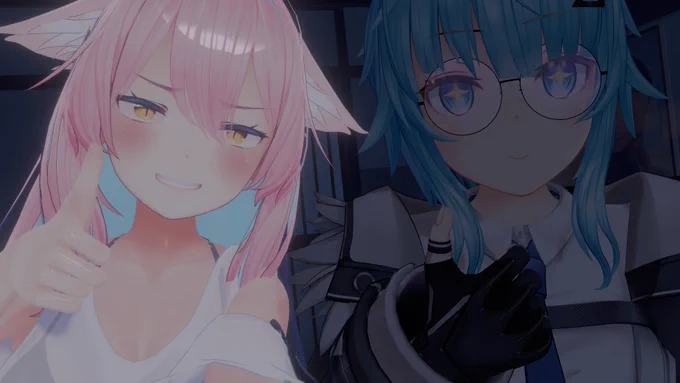 ラブさんと久しぶりにツーショット!(*`ω`*)
しゅりさん&しゅーさんとツーショット! 