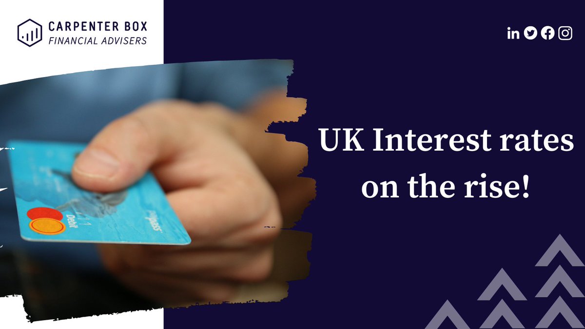 cbfadvisers's tweet photo. On the 16th June 2022 the Bank of England Monetary Policy Committee raised the base UK interest rate for the fifth consecutive time.

Click on the link to find out more about this: https://t.co/INYXhKjmUH https://t.co/60QdunWSdO