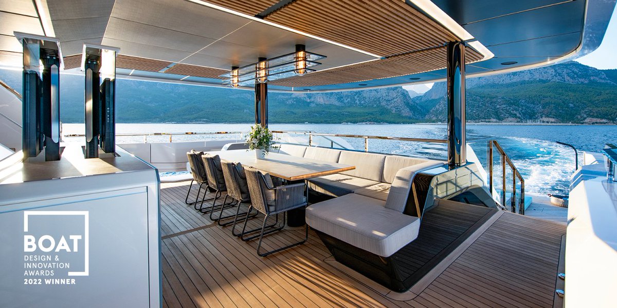 BOAT International (@boatint) on Twitter photo The award for Outstanding Exterior Design, Motor Yachts 40m to 59.9m, sponsored by <a href="/videoworks_off/">VIDEOWORKS</a>, goes to 54.9m Al Waab. She was built by Alia Yachts and designed by <a href="/VripackDesign/">VRIPACK DESIGN</a>. #boatdesignawards #boatdesignfest The award for Outstanding Exterior Design, Motor Yachts 40m to 59.9m, sponsored by <a href="/videoworks_off/">VIDEOWORKS</a>, goes to 54.9m Al Waab. She was built by Alia Yachts and designed by <a href="/VripackDesign/">VRIPACK DESIGN</a>. #boatdesignawards #boatdesignfest