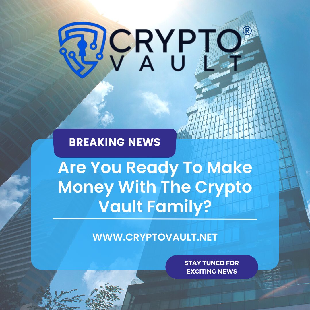 ⁣We Have Some Exciting News Coming...Turn On Post Notifications So You Dont Miss Out! #CryptoVault #GenCrypto #Crypto #CryptoNews