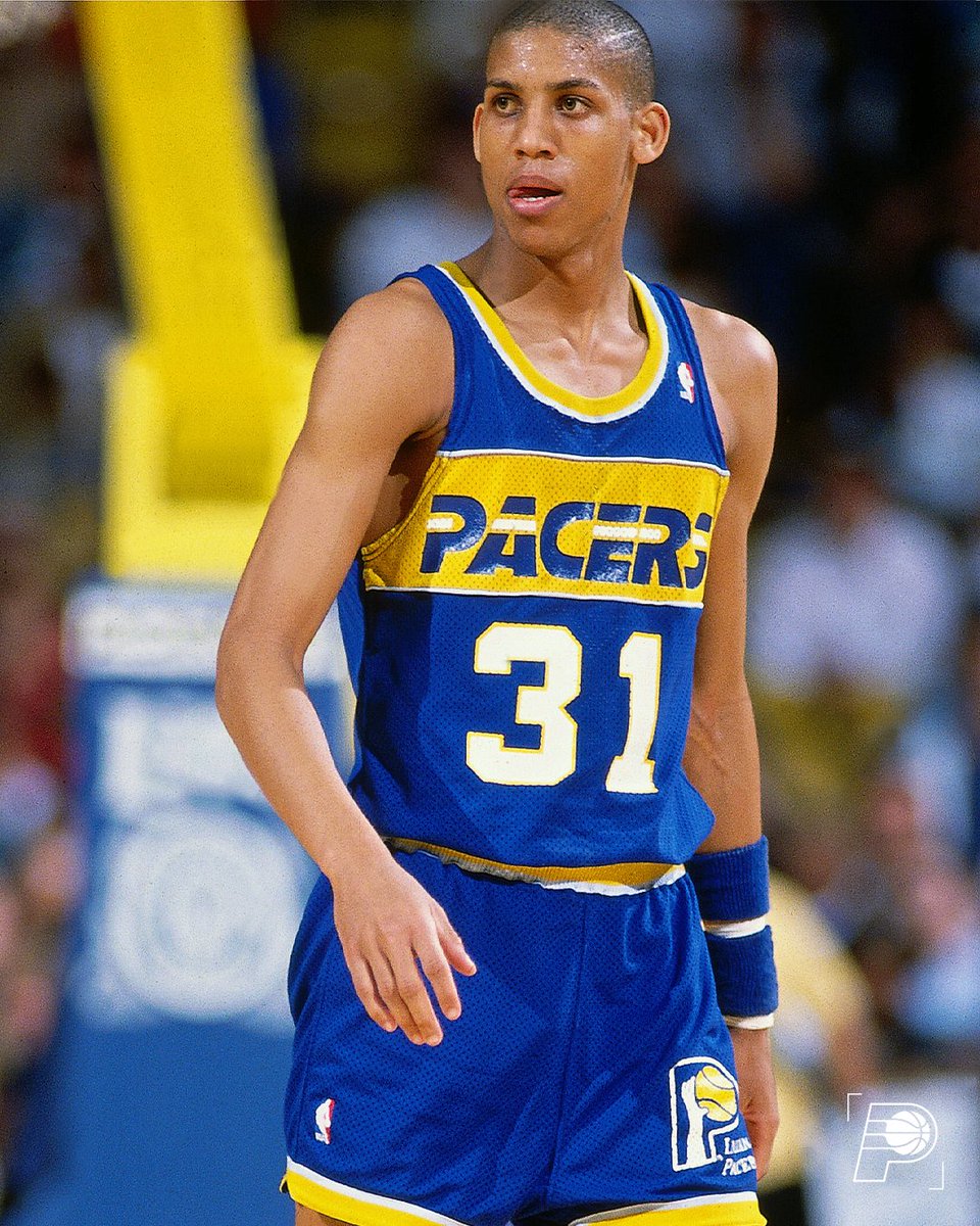 on this day in 1987, we drafted Reggie Miller with the 11th overall pick. 🐐