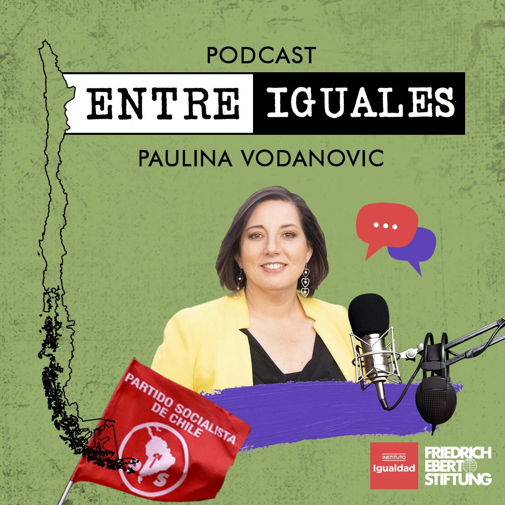 #EntreIguales: Podcast del Instituto Igualdad con el apoyo de <a href="/FESChile/">Friedrich Ebert Stiftung en Chile</a> 

📻Esta semana <a href="/cronopioaustral/">Xi</a> y <a href="/Pancho_aedo/">Francisco Aedo</a> conversan con la recientemente electa presidenta del <a href="/PSChile/">Partido Socialista de Chile</a>, la abogada <a href="/pvodanovic/">Paulina Vodanovic</a>. 

🎧spoti.fi/3zV9vJm