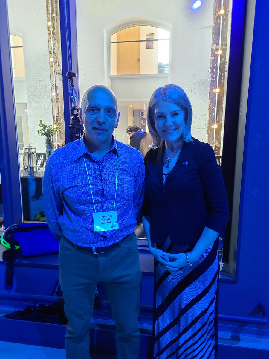 Quel bonheur d'avoir discuté d'innovation et de technologies émergentes lors de l'événement Humanitek organisé par <a href="/Numanatech/">Numana</a> .

Merci à Francois Borrelli, PDG de Numana, et à toute son équipe pour l'invitation!⚜

#leadership #innovation #MEI